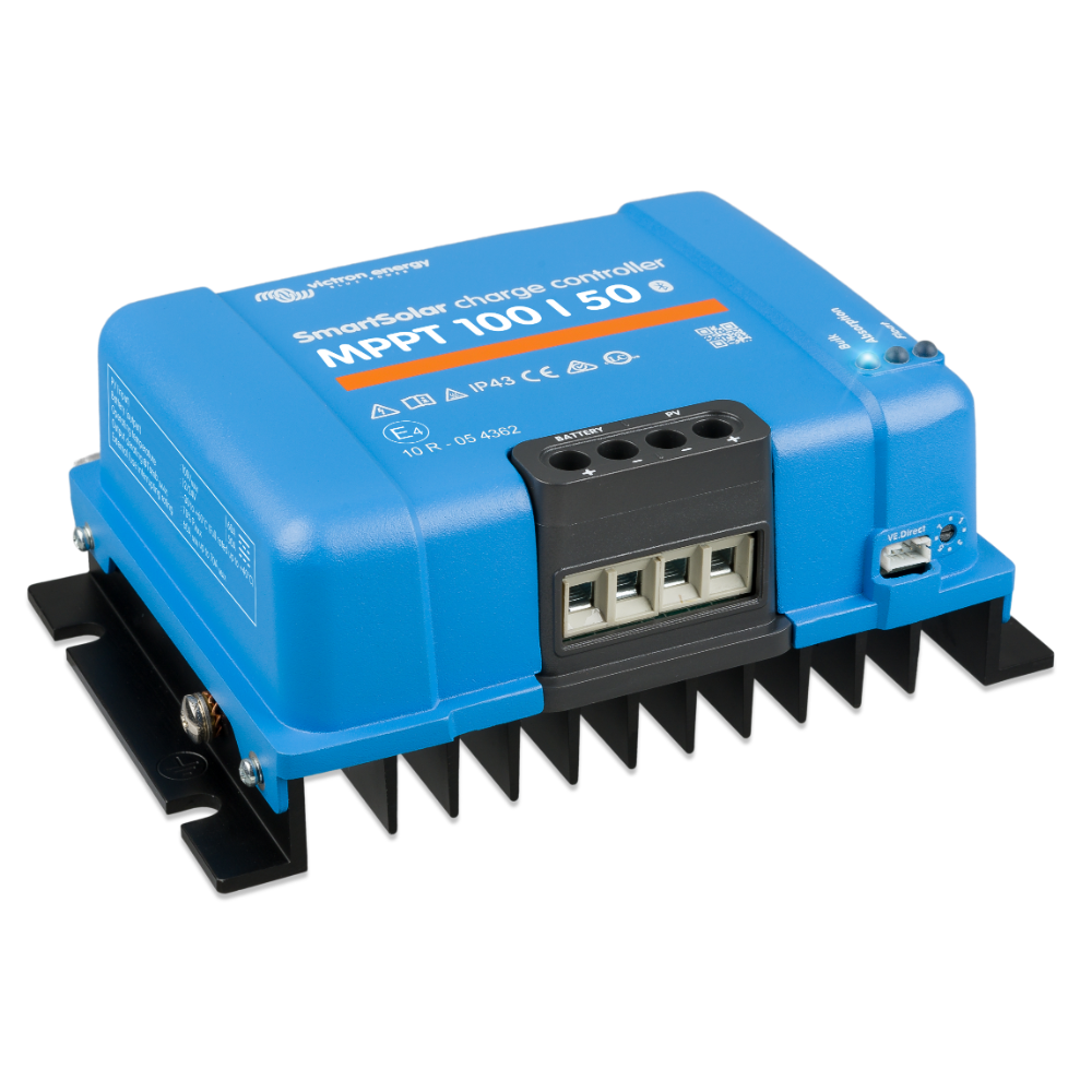 Victron SmartSolar MPPT 100/50 12V/24V 50A Charge Controller image 1