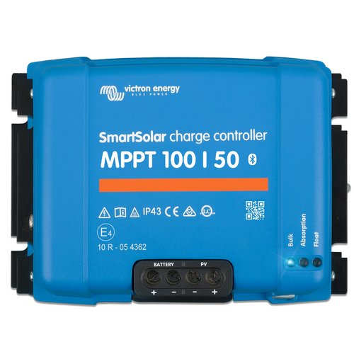 Victron SmartSolar MPPT 100/50 12V/24V 50A Charge Controller image 0